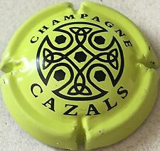 Capsule de champagne CAZALS (20a. Vert-jaune et noir)