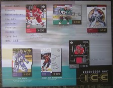 2000-2001 Upper Deck "Ice" NHL