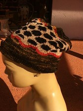 *** AMAZING!! ROBIN ORIGINALS HAND LOOMED CHENILLE HAT #3-LIMITED EDITION