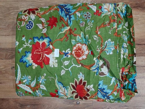 Tissu imprimé naturel indien