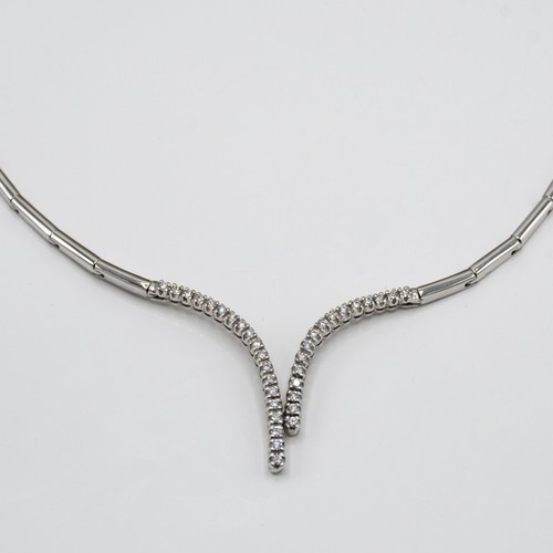 Collier recarlo blanc 18 - collier, or