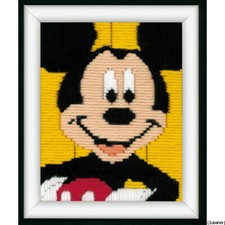 Vervaco paquet de broderie au point de croix "Mickey Mouse", dessin de broderie 