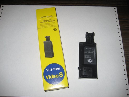 Sony video shoe adaptor - video,