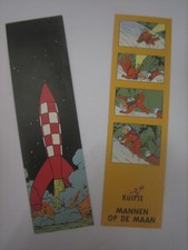 Lot 2 marque-pages Tintin 1999