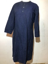 Robe Bleu Ancienne Femme D’époque