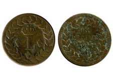 1 Décime Louis XVIII -