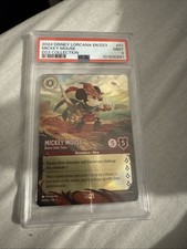 Disney Mickey Mouse Brave Lorcana EN 2024 D23 Collection Foil #01 PSA 9