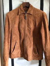Veste Givenchy homme en cuir velours/vintage 