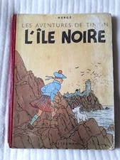 rare BD Collection TINTIN 1947 "l'ile Noire"