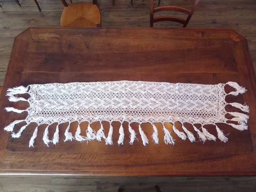 Dessus cheminee crochet - dessus, de