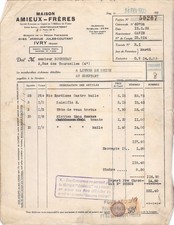 1933 MAISON AMIEUX FRERES A