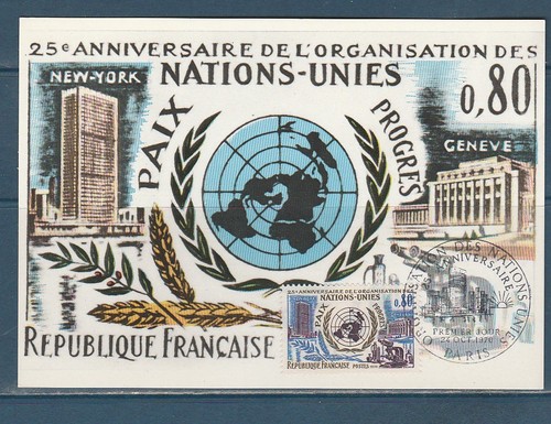 Carte 1er jour 25e - 1er,