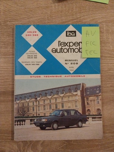Revue technique volvo 340 - revue,