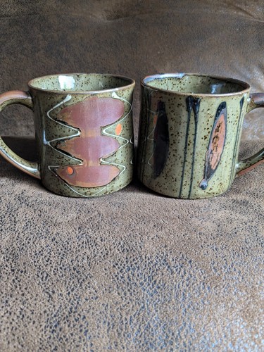 Duo vintage mug tasse - mug,