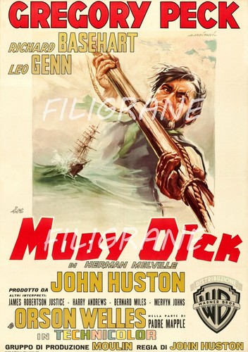 Moby dick film - film, poster