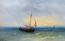 Tableau romantique marine