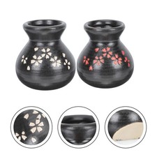  2pcs céramique japonais sèche sèche glace gobelets de glace carbonique