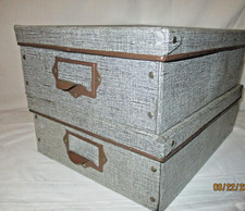 2  boites de mercerie  pour