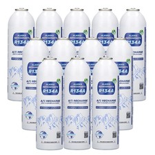 12 x Alaska Refrigerants Réfrigérant de remplacement HC134a pour véhicules