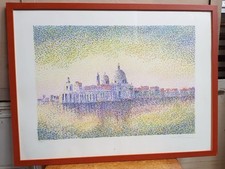 Lithographie Ancienne Signée