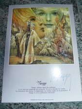 Carte photo d'Art signe du