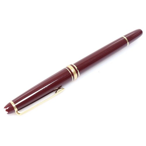 Montblanc burgundy gold - montblanc,