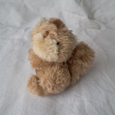 Doudou peluche écureuil Francoise Saget Hauteur 10 cm vintage 90's