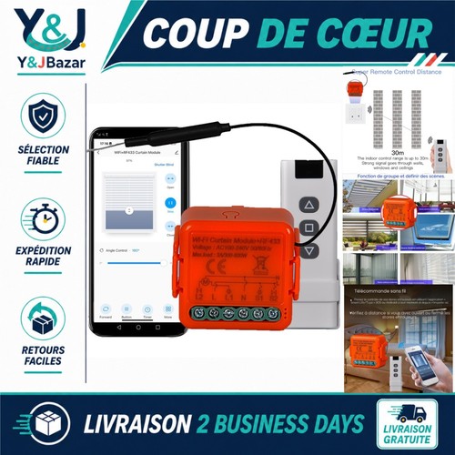 Module interrupteur volets