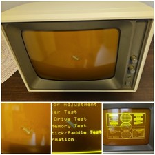 ★★ COLLECTION ECRAN MONOCHROME ORANGE PHILIPS POUR APPLE IIE  (MACHINE REVISE)★★