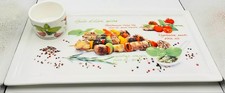Plat à brochettes