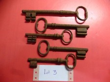 Lot 3 de 5 clés à gorges