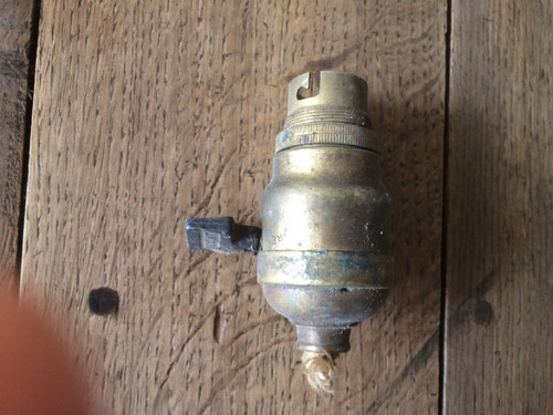 Ancienne douille laiton - ancienne,