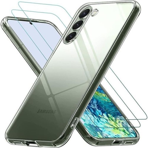 Coque transparent verre - +,