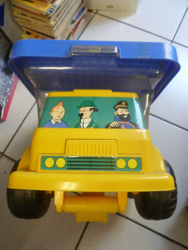 Tintin ancien camion - tintin,