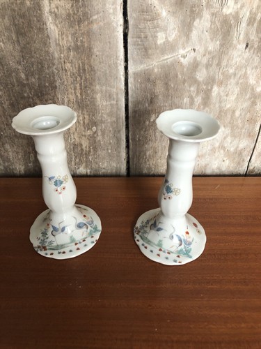 Paire bougeoirs limoges - paire,