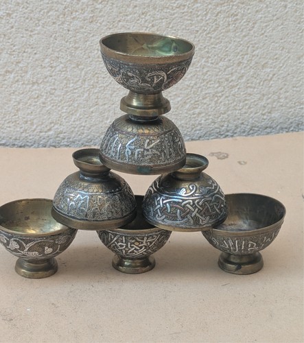 Lot petits verre syrien - de,
