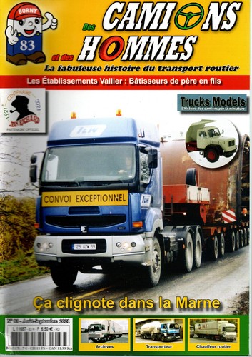Des camions - des,