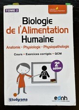 biologie de l’alimentation humaine Tome 2 BTS Dietetique