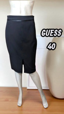 Guess by Marciano Taille 40  Superbe Jupe doublée noire polyester elastane