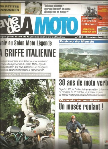 Vie moto n 409 - de, n°409