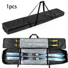 Housse de snowboard à double fermeture éclair, portable avec poignée et sac