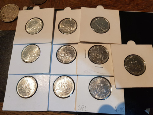 Une pièce franc - franc,