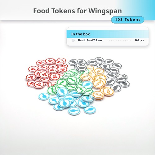 Wingspan food tokens - wingspan, pcs
