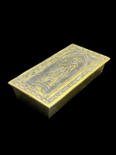 Boite laiton bronze métal - laiton,