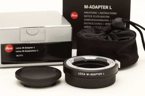 Very clean leica adapter l - clean, m-adapter