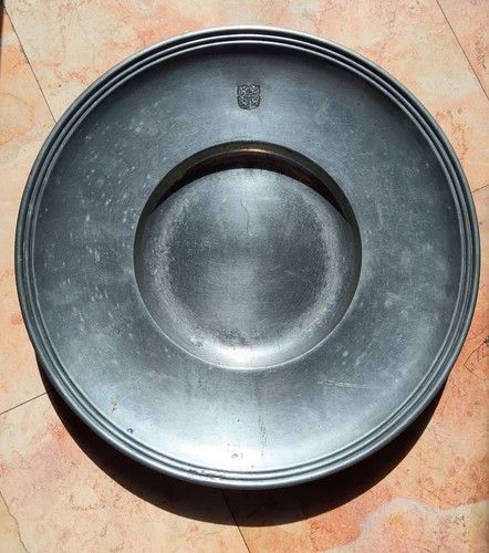 Très ancien plat cardinal - plat,