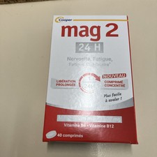 Mag 2 24h Magnesium Marin 300mg Vitamine B6+B12 40cp