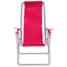  Folding Chair Fauteuil Plage Pliable Accessoires Et Meubles De Maison Poupées