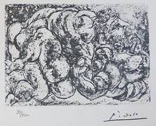 Pablo Picasso Suite Vollard XXIX Couplage I Numéroté À La Main 933/1200 Signé