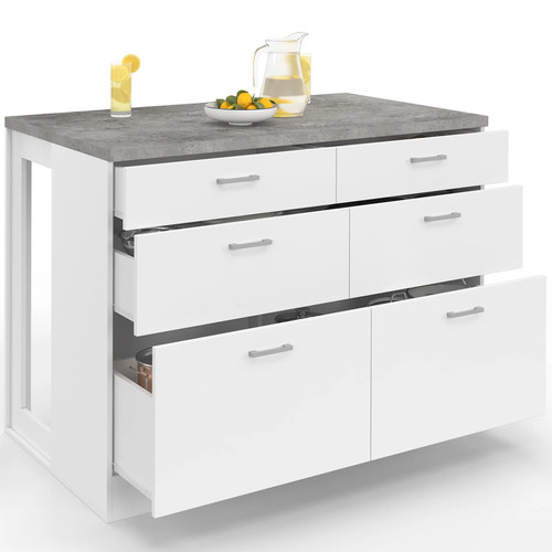 Ilot central mange debout orso - central,